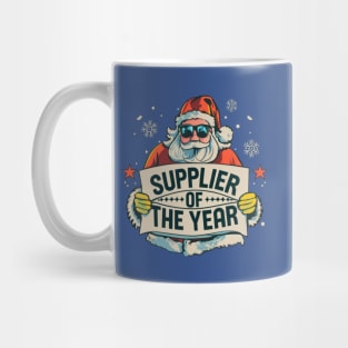 Supplier Of The Yar, Santa Claus, Sunglasses, Cool, Funny, Christmas Mug